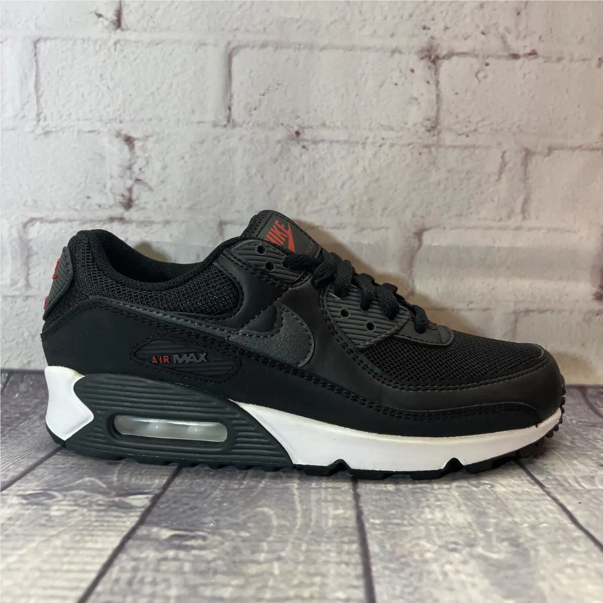 Nike shoes - Nike Air Max 90 - Air Max - DH4095-001 - Black University Red Dark Grey, Manufacturer: Black University Red Dark Grey 0