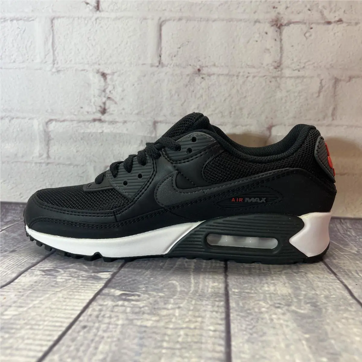 Nike shoes - Nike Air Max 90 - Air Max - DH4095-001 - Black University Red Dark Grey, Manufacturer: Black University Red Dark Grey 1