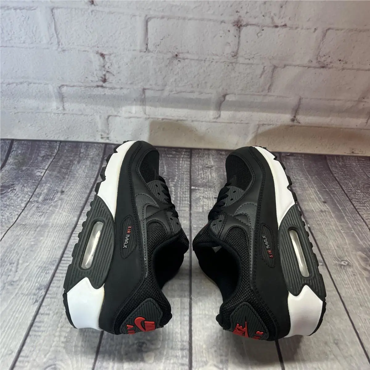Nike shoes - Nike Air Max 90 - Air Max - DH4095-001 - Black University Red Dark Grey, Manufacturer: Black University Red Dark Grey 5