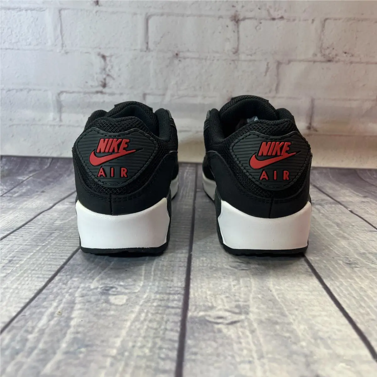 Nike shoes - Nike Air Max 90 - Air Max - DH4095-001 - Black University Red Dark Grey, Manufacturer: Black University Red Dark Grey 3
