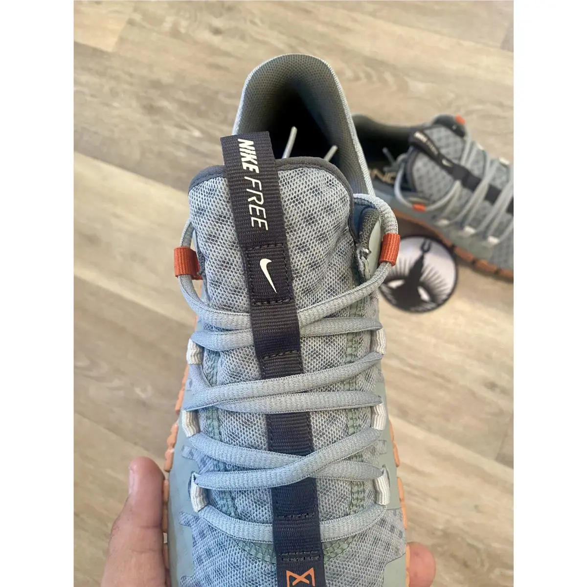 Nike shoes - Nike Free Metcon 5 - Free Metcon - DV3949-301 - Mica Green/Amber Brown/Medium Ash/Campfire Orange (UPC: 196607700730) 6