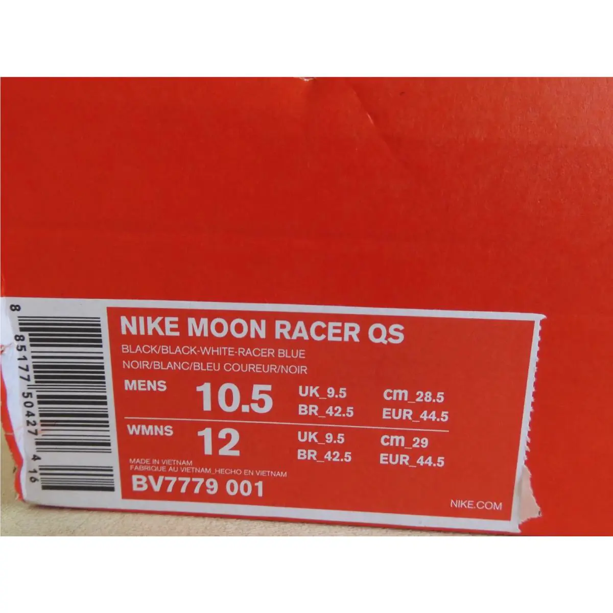 Nike shoes - Nike Moon Racer QS - Moon Racer - BV7779-001 - Black (UPC: 885177504274) 6
