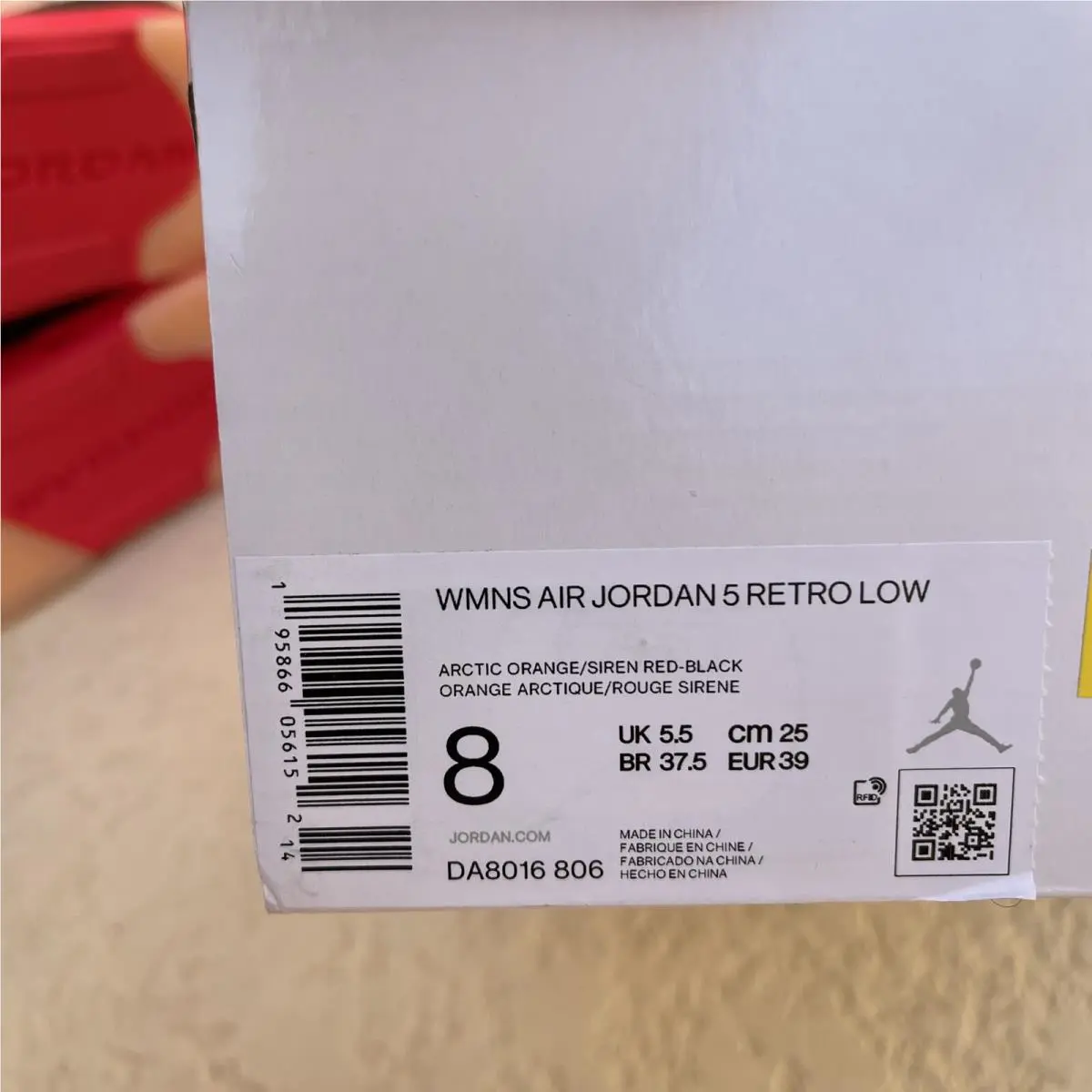 Nike shoes - Air Jordan 5 - Air - DA8016-806 - Pink 4