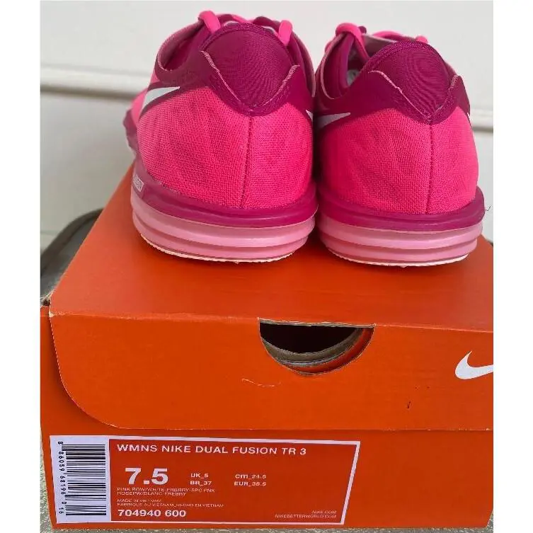 Nike shoes - Dual Fusion TR 3 - Dual Fusion - 704940-600 - Pink (UPC: 886059681960) 1