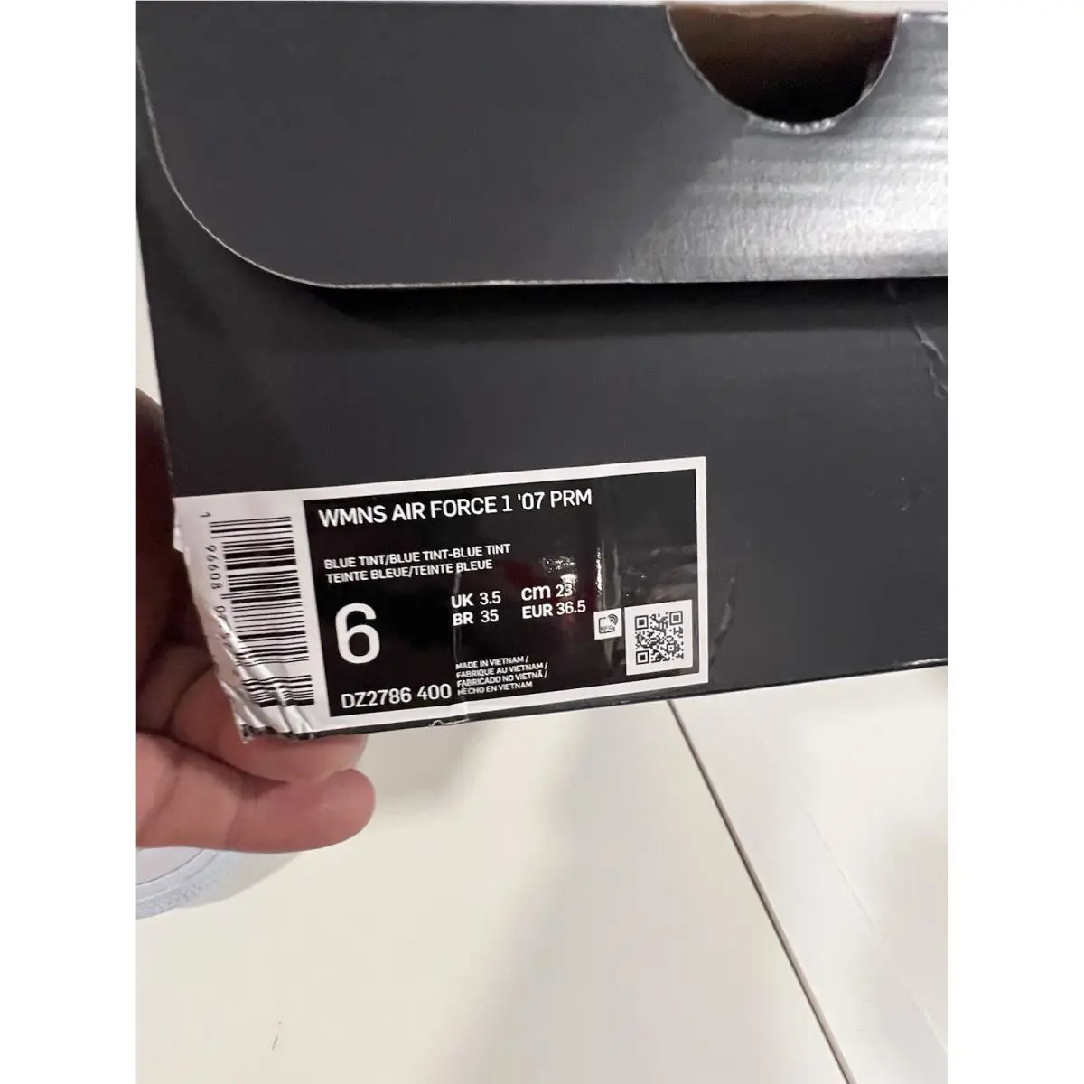 Nike shoes - Nike Air Force 1 - Air Force - DZ2786-400 - Blue 4
