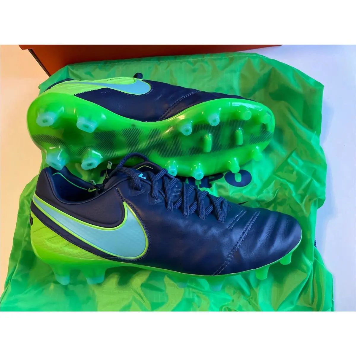 Nike shoes - Nike Tiempo Legend - Tiempo Legend - 819177-443 - Blue 4
