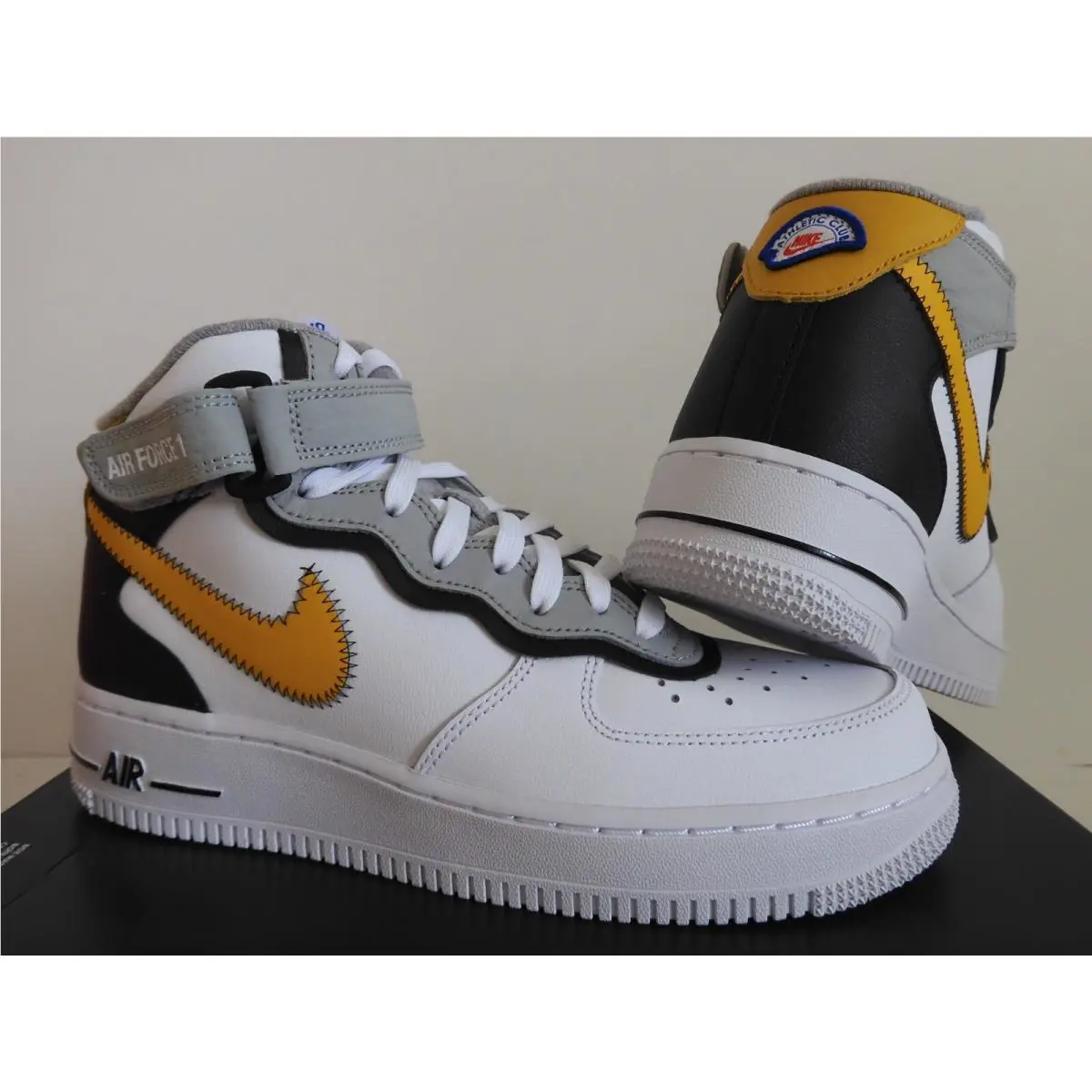 Nike shoes - Nike Air Force 1 - Air Force - DH7451 101 - White/Dark Sulfur-Black (UPC: 195866280342) 0