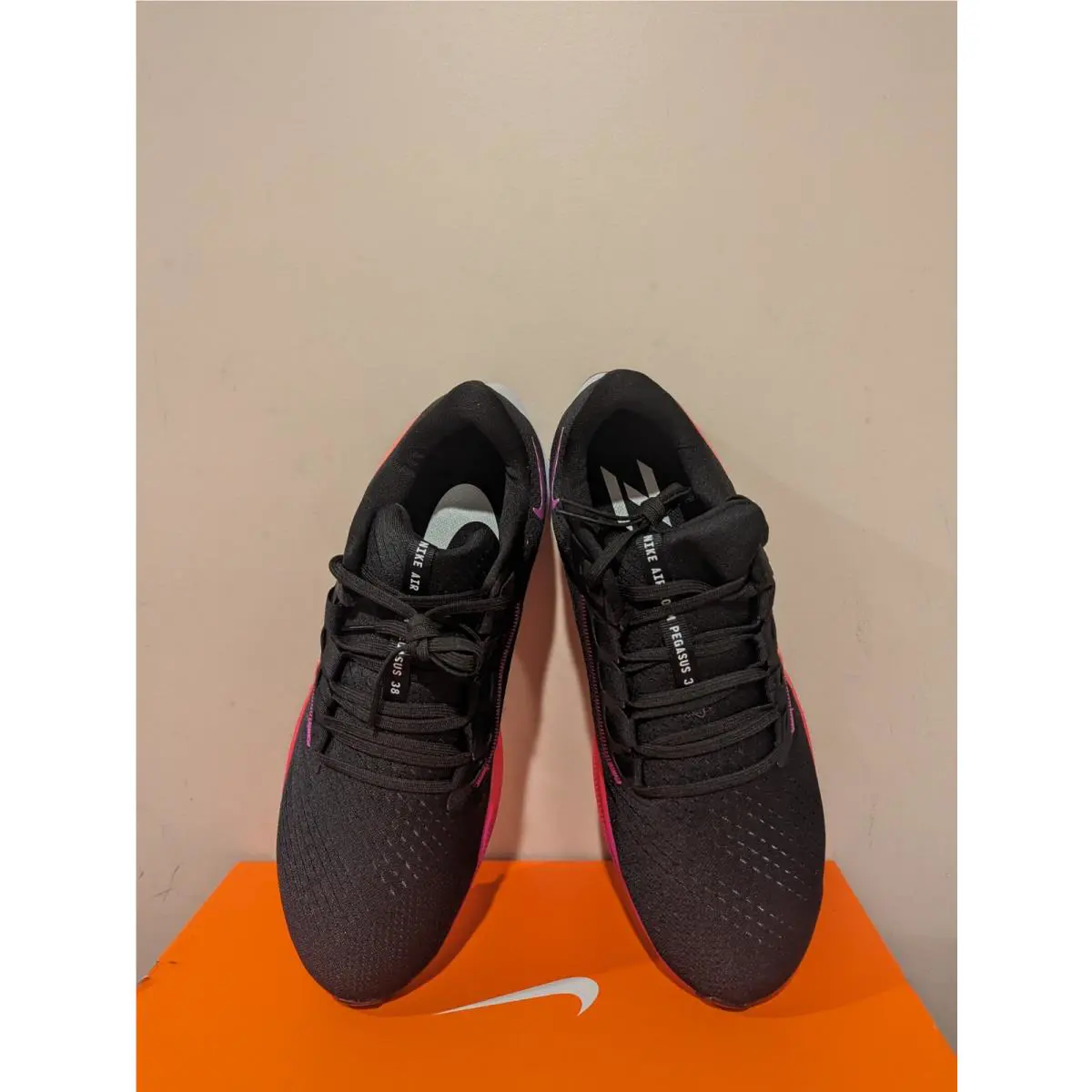 Nike shoes - Nike Air Zoom Pegasus - Air Zoom Pegasus - Black/Flash Crimson/Off Noir 0