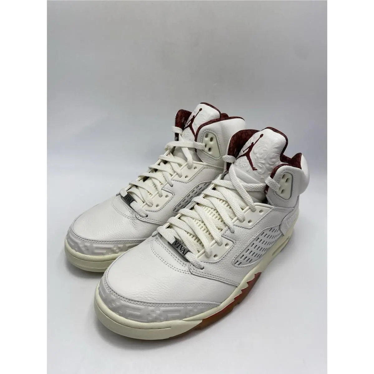 Nike shoes - Air Jordan 5 - Air - HF8833 100 - Sail/Dark Pony-Coconut Milk (UPC: 197860598669) 2