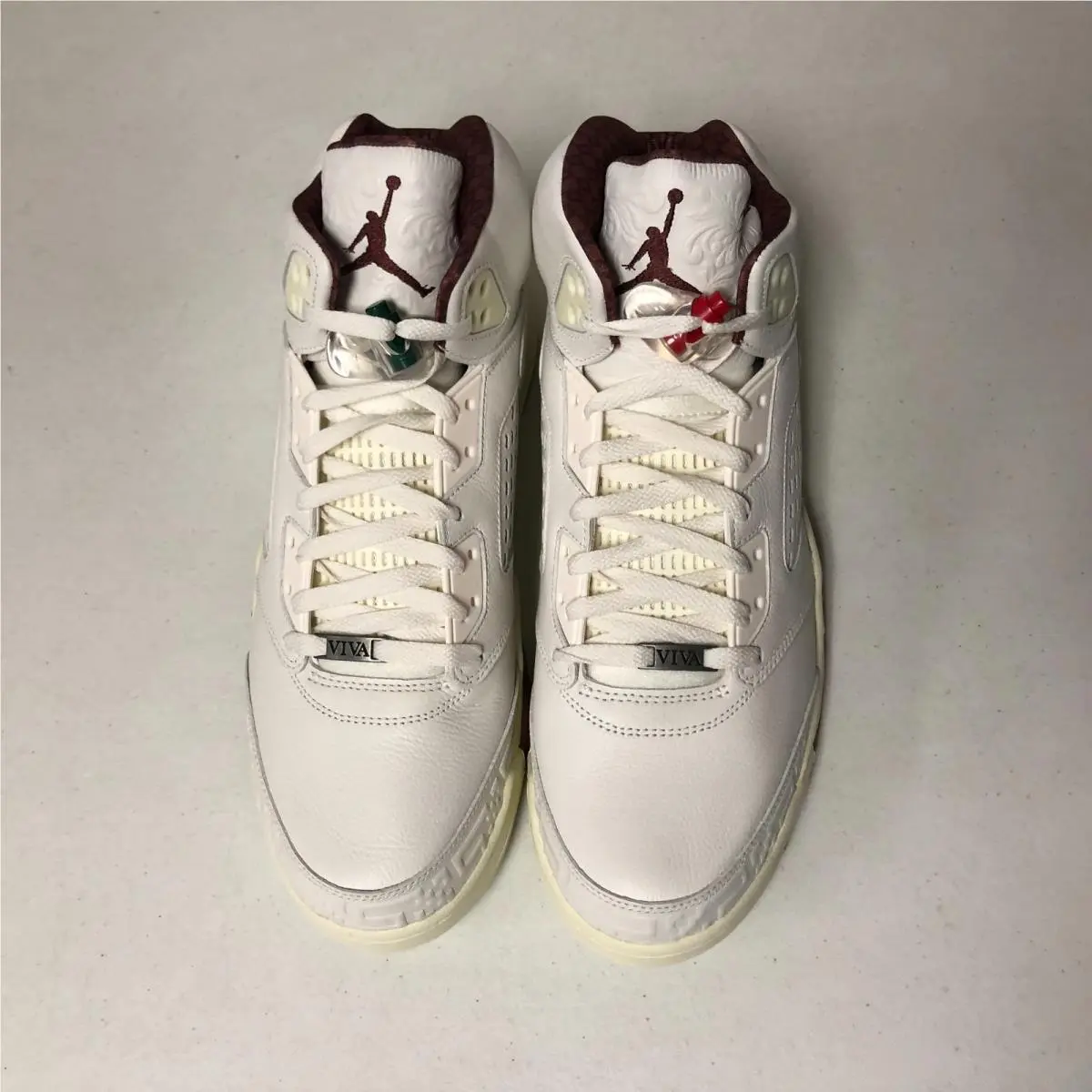 Nike shoes - Air Jordan 5 - Air - HF8833-100 - Sail/Dark Pony-Coconut Milk (UPC: 197860599253) 1