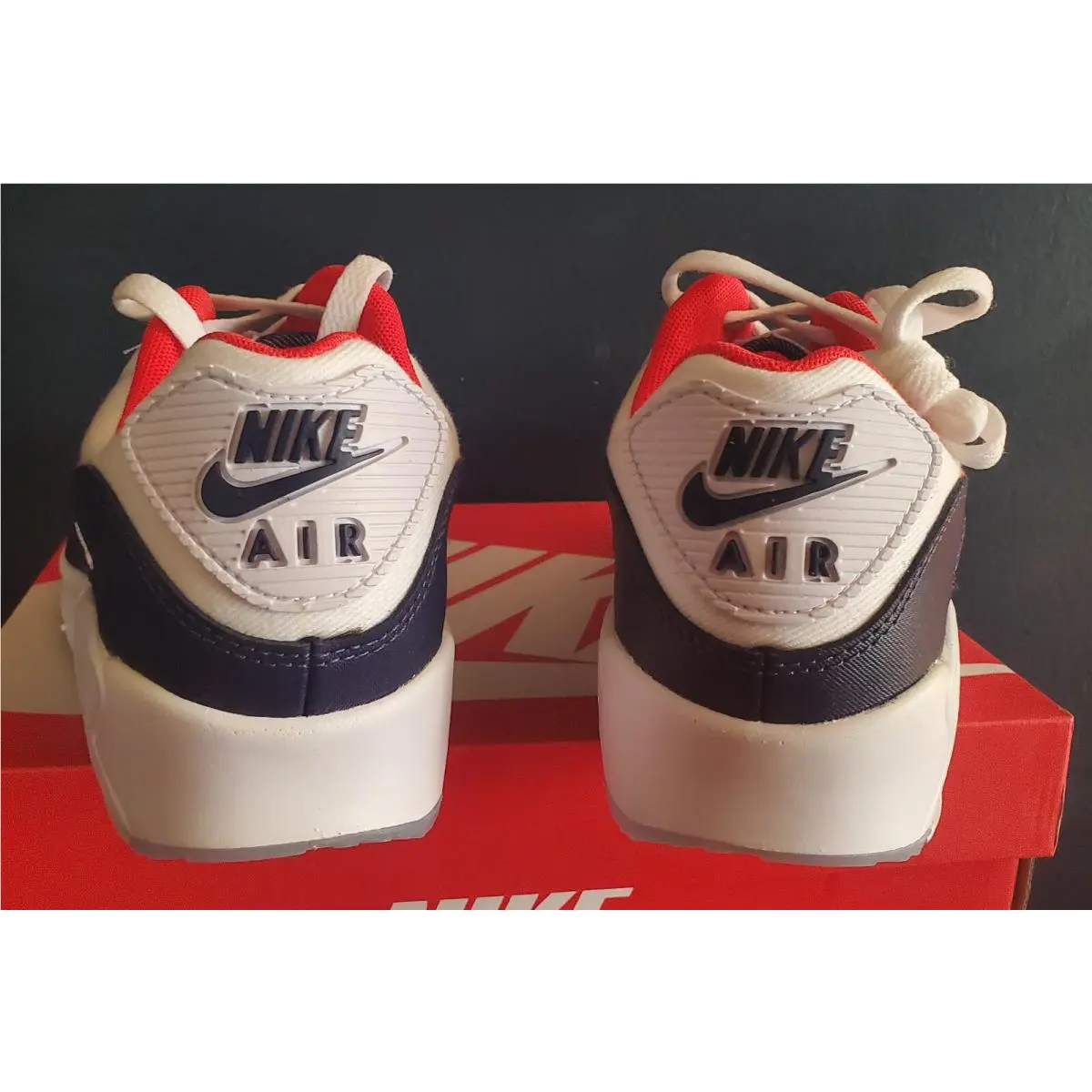 Nike shoes - White/Chili Red/Midnight Navy (UPC: 194958229214) 1