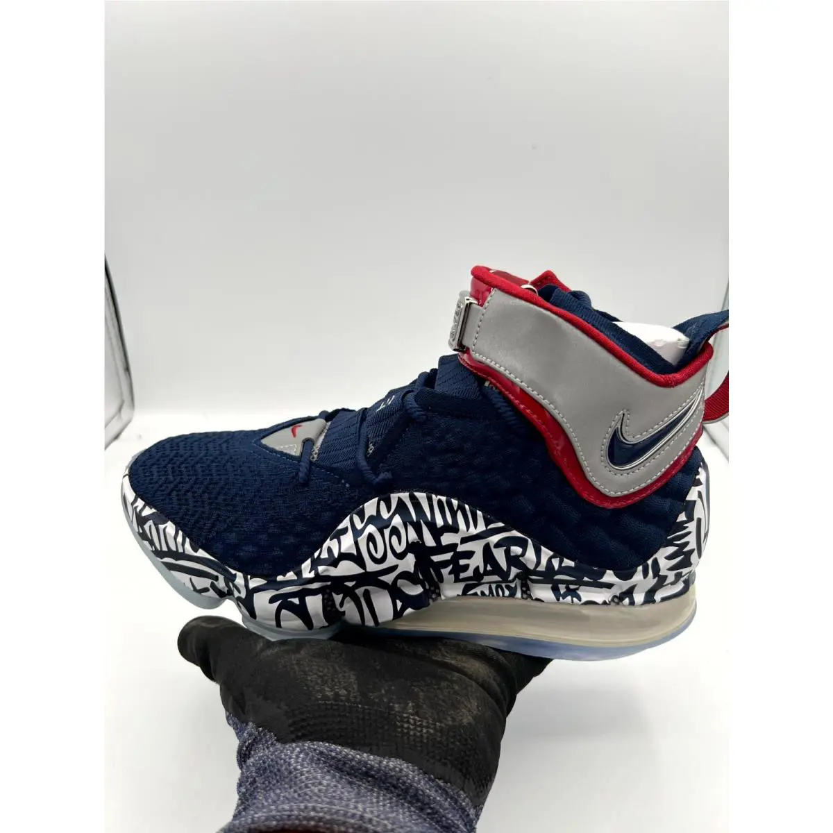 Nike shoes - Nike LeBron 17 - LeBron - CT6047-400 - Blue (UPC: 194276173503) 3