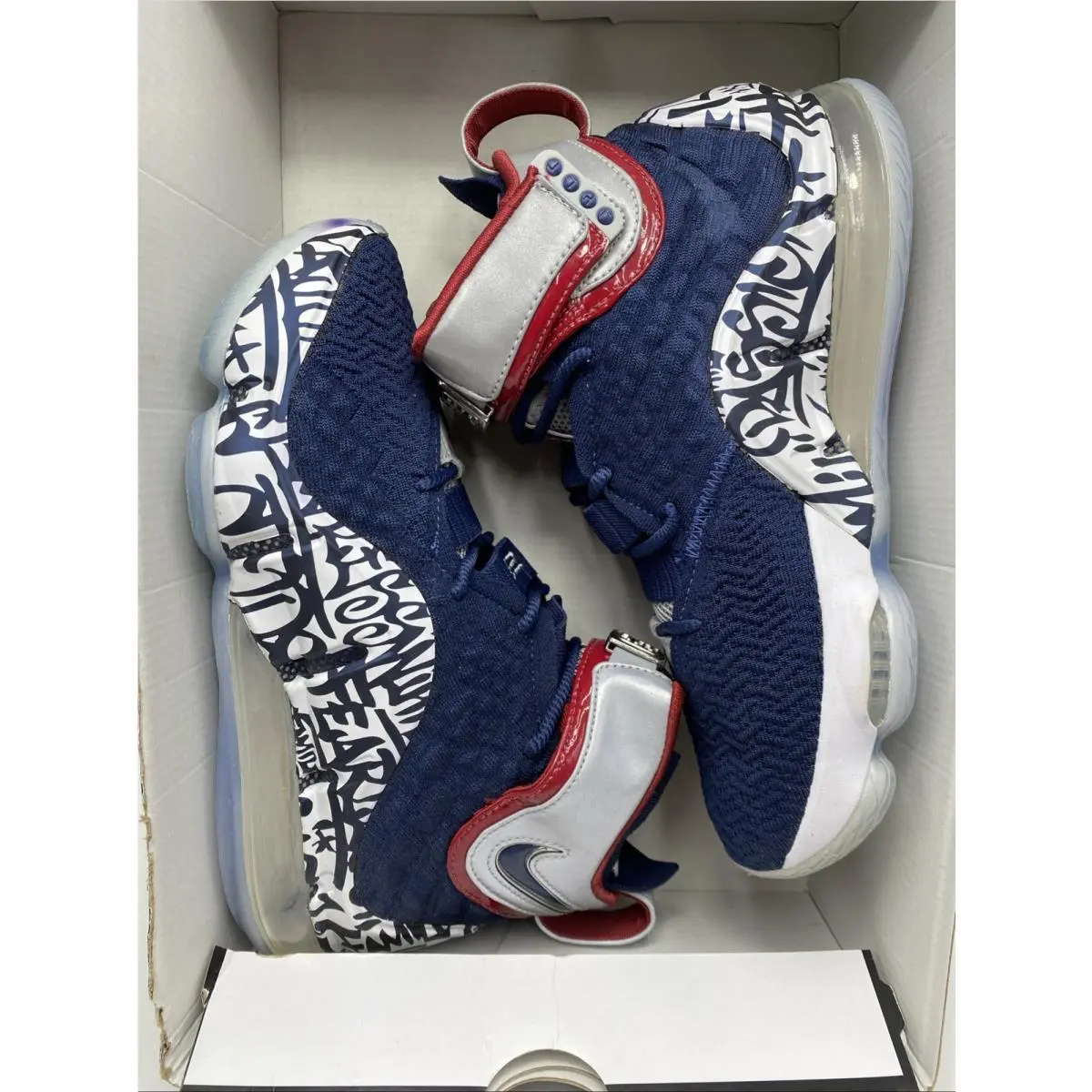 Nike shoes - Nike LeBron 7 - LeBron - CT6047 400 - Midnight Navy/White (UPC: 194276173497) 5