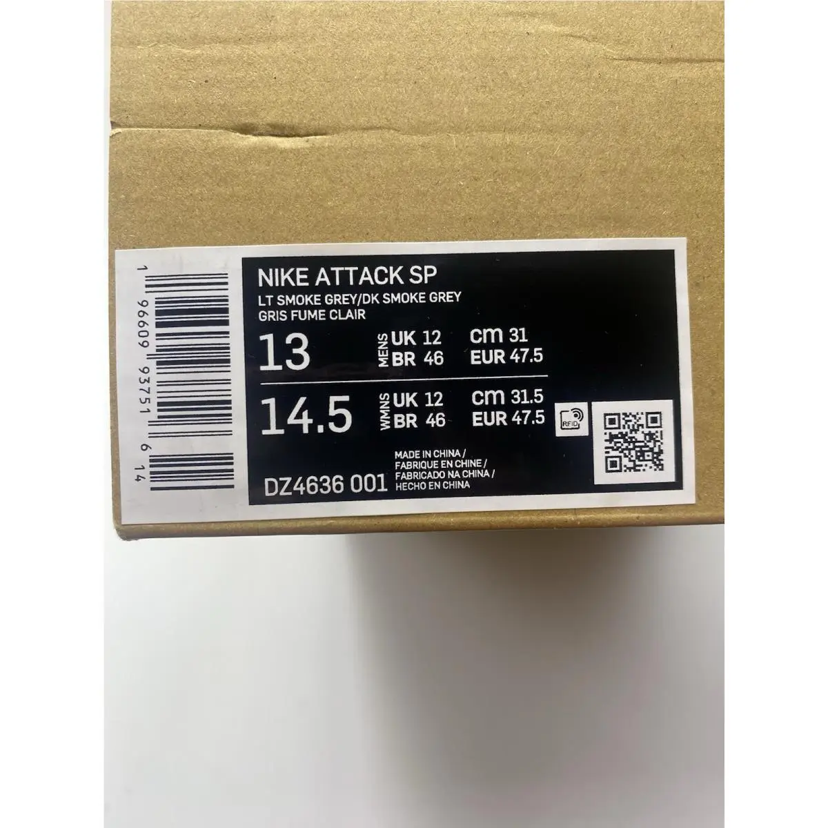 Nike shoes - Nike LT - DZ4636 001 - LT Smoke Grey/DK Smoke Grey (UPC: 196609937516) 7