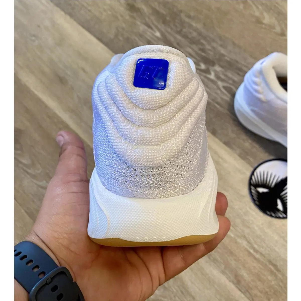 Nike shoes - Nike G.T. Hustle 3 FP - HJ9083-100 - White / Phantom / Total Orange / Racer Blue (UPC: 197599109044) 0