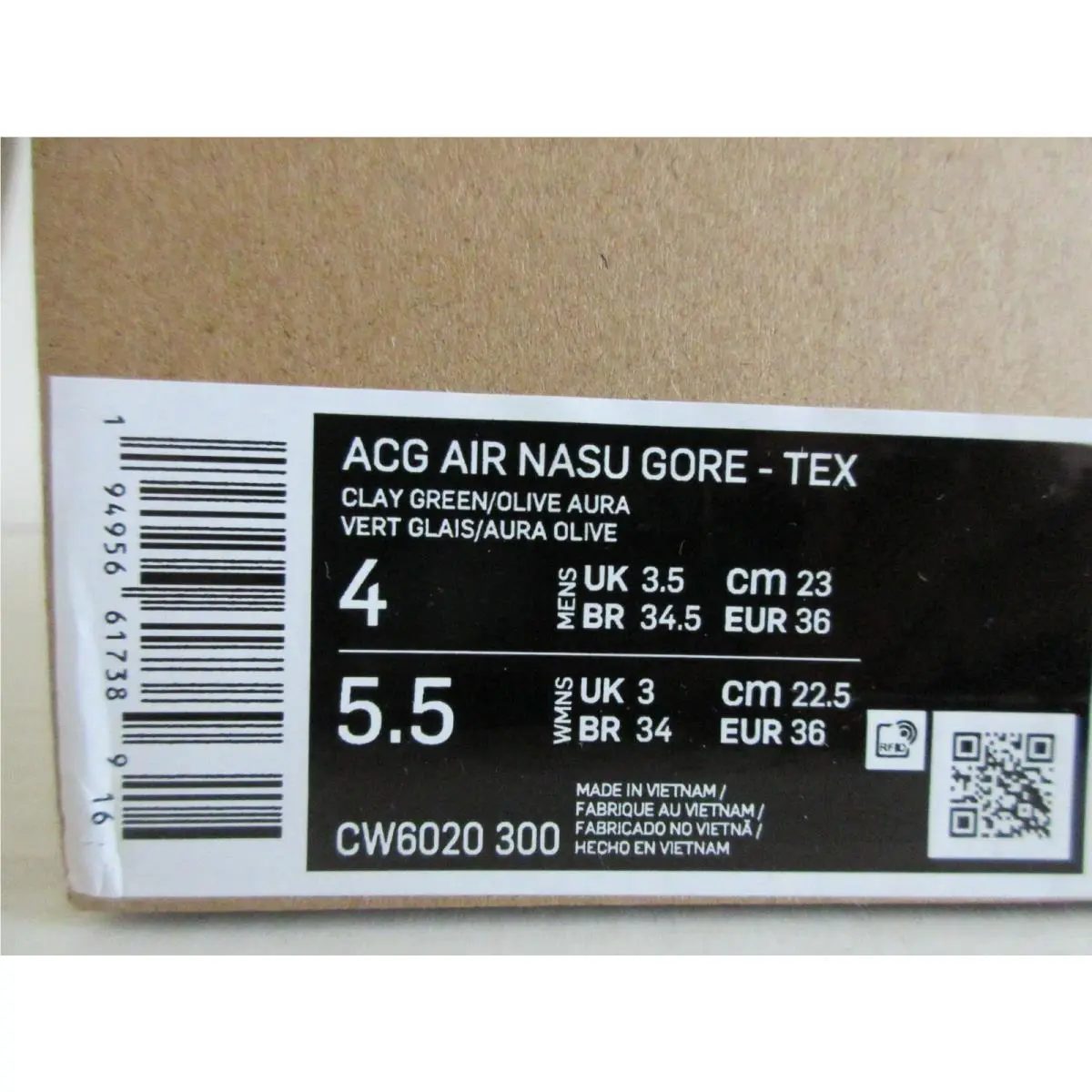 Nike shoes - Nike ACG NASU - ACG NASU - Green (UPC: 194956617389) 3