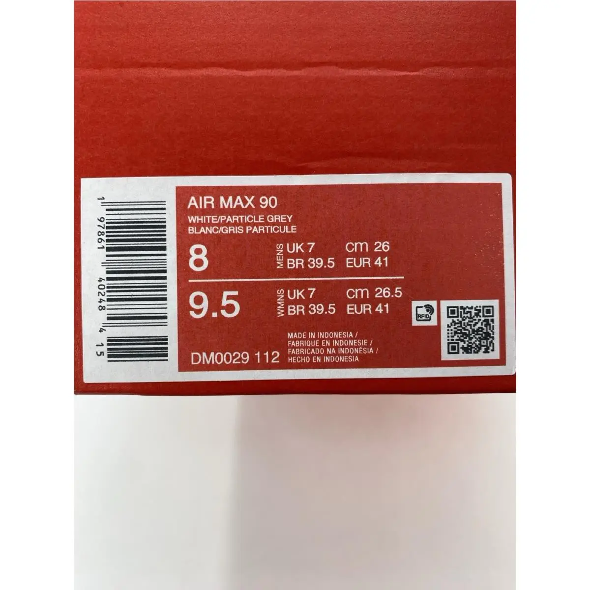 Nike shoes - Nike Air Max 90 - Air Max - DM0029-112 - White/Particle Grey (UPC: 197861402484) 8