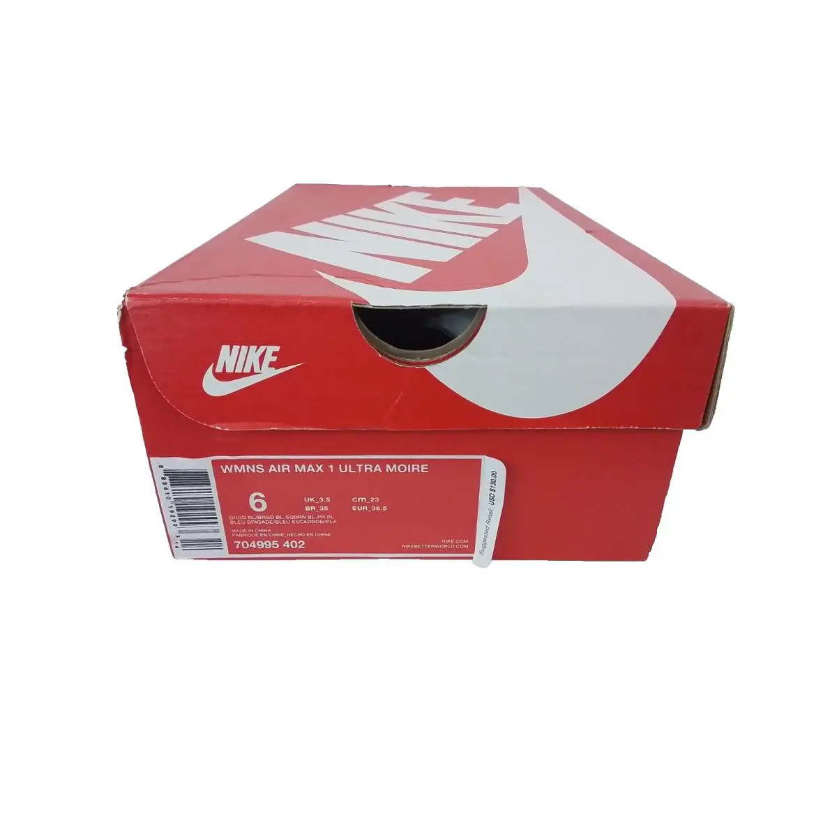 Nike shoes - Nike Air Max 1 Ultra Moire - 704995402 - Blue 7