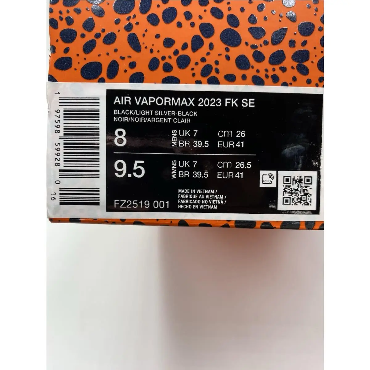 Nike shoes - Nike Air VaporMax 2023 - Air VaporMax - Fz2519-001 - Black 6
