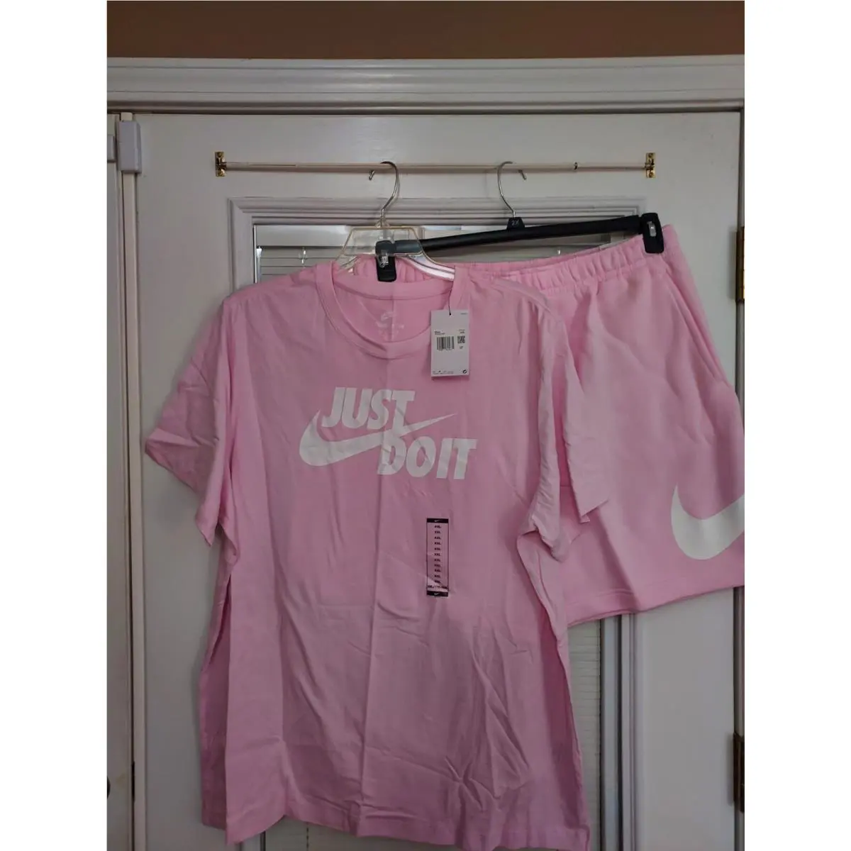 Nike Size Xxl Sportswear Pinksicle Short Set