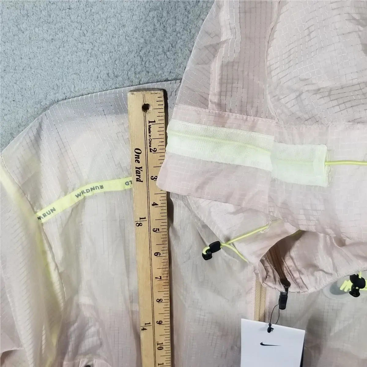 Nike clothing - Nike Repel Wild Run Windrunner - DD5391292 - Beige, Salmon, Neon 3