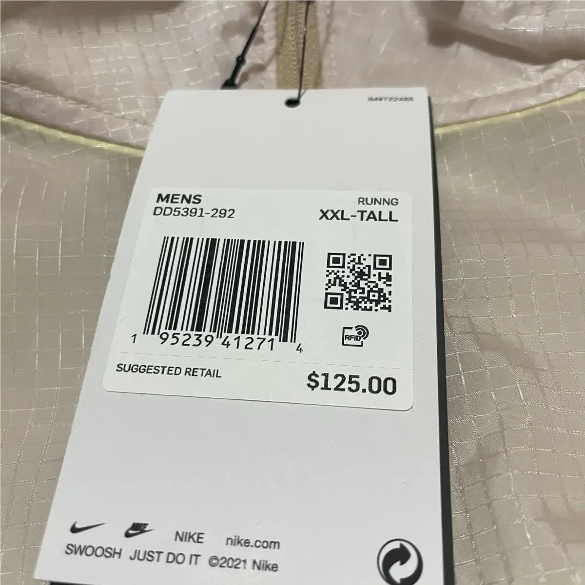 Nike clothing - Nike Repel Wild Run Windrunner - DD5391292 - Beige, Salmon, Neon 2