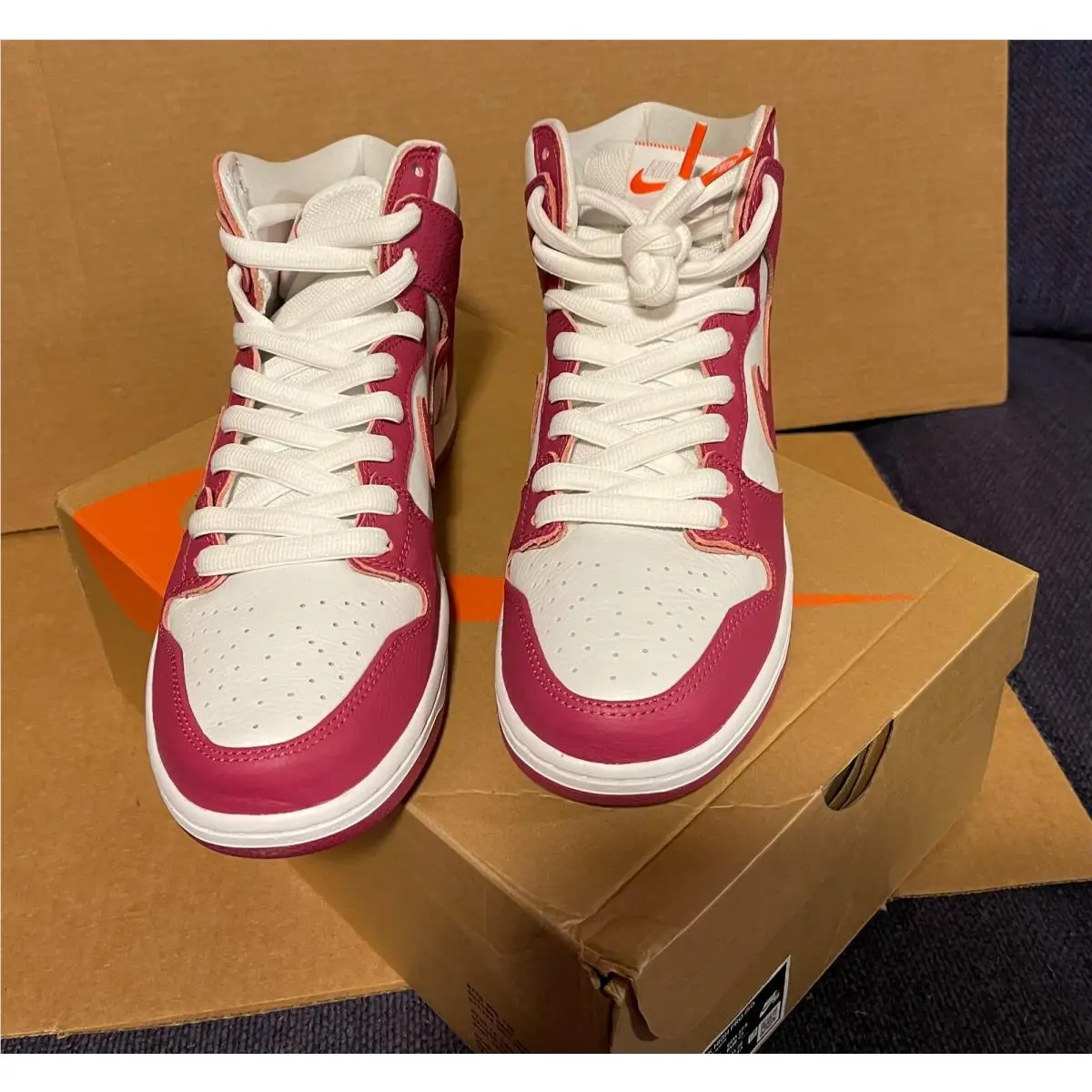 Nike shoes - Nike Dunk High - Dunk High - DQ4485-600 - Sweet Beet 1