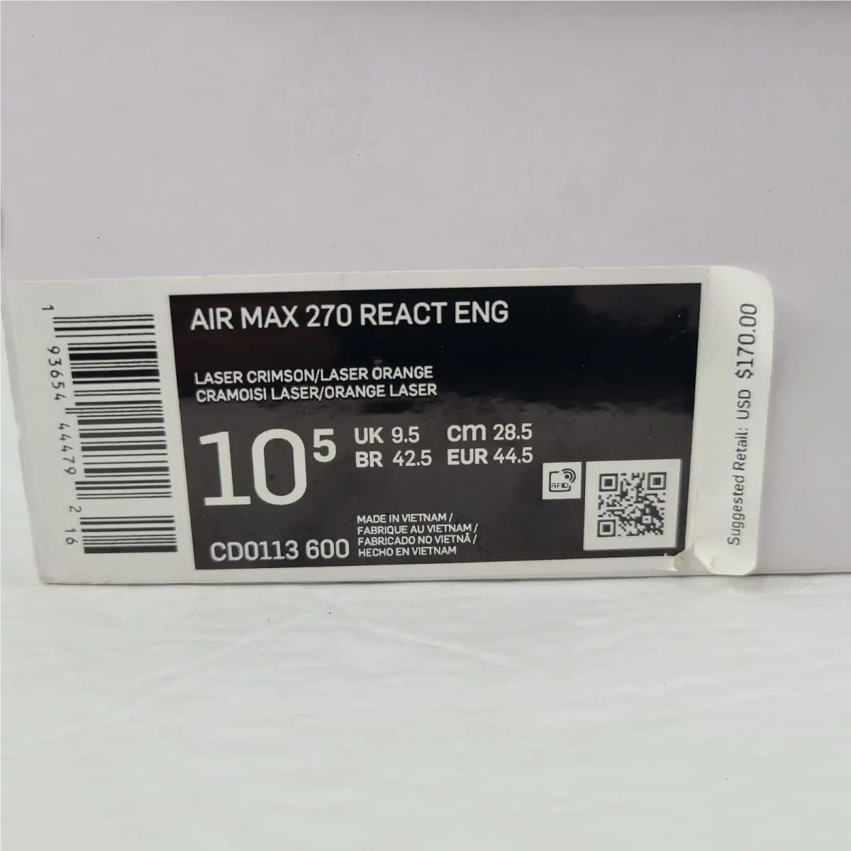 Nike shoes - Nike Air Max 270 - Air Max - CD0113-600 - Multicolor 4