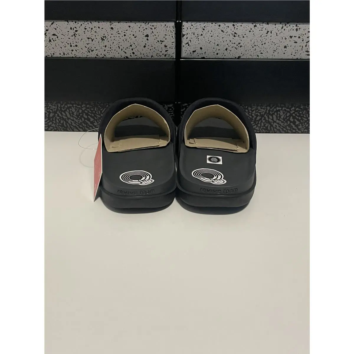 Nike shoes - Nike Offcourt Slide “MLB Oakland Athletics” - DH6976-001 - Black/Anthracite-Pro Green (UPC: 0194956884859) 2