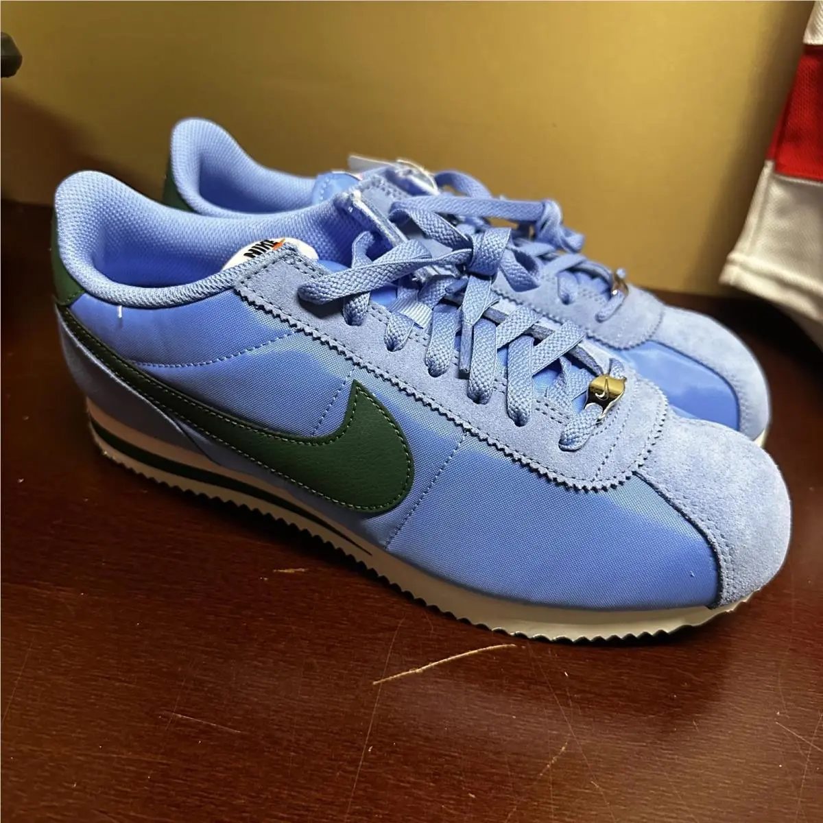 Nike Cortez Women`s Size 11.5 Blue Green Shoes DZ2795 402