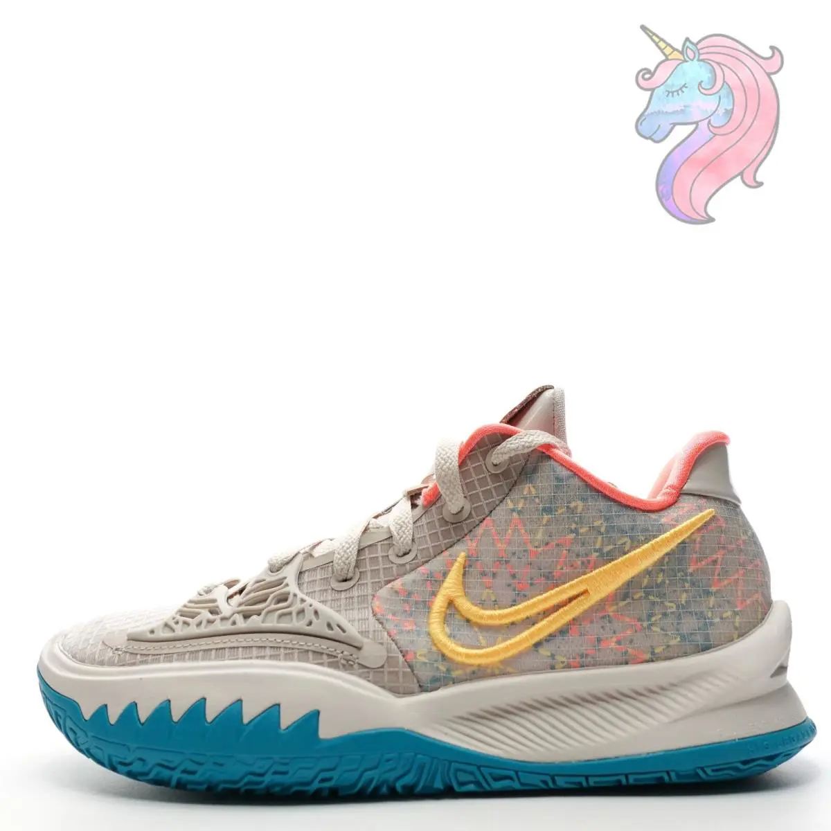 Nike shoes - Nike Kyrie 4 - Kyrie - CW3985005 - Beige 2