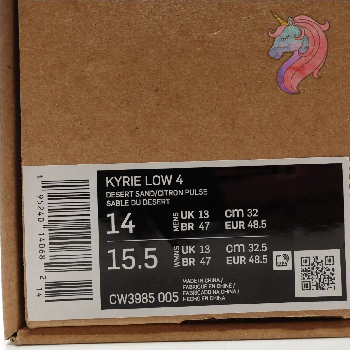 Nike shoes - Nike Kyrie 4 - Kyrie - CW3985005 - Beige 20