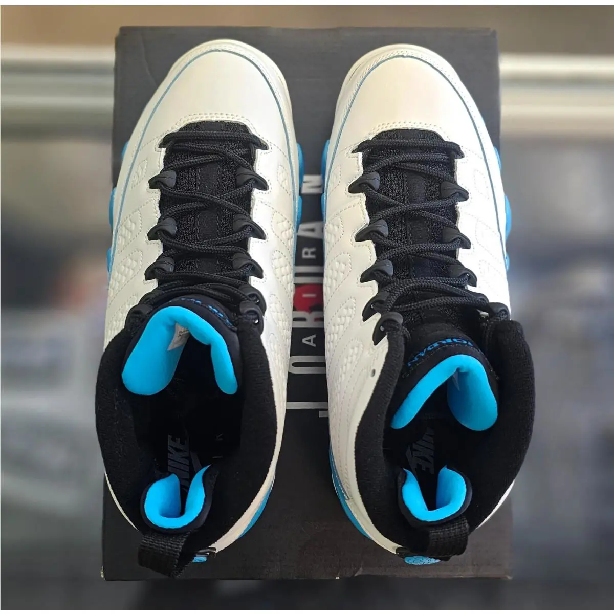 Nike shoes - Air Jordan 9 - Air - White (UPC: 00196975656233) 1