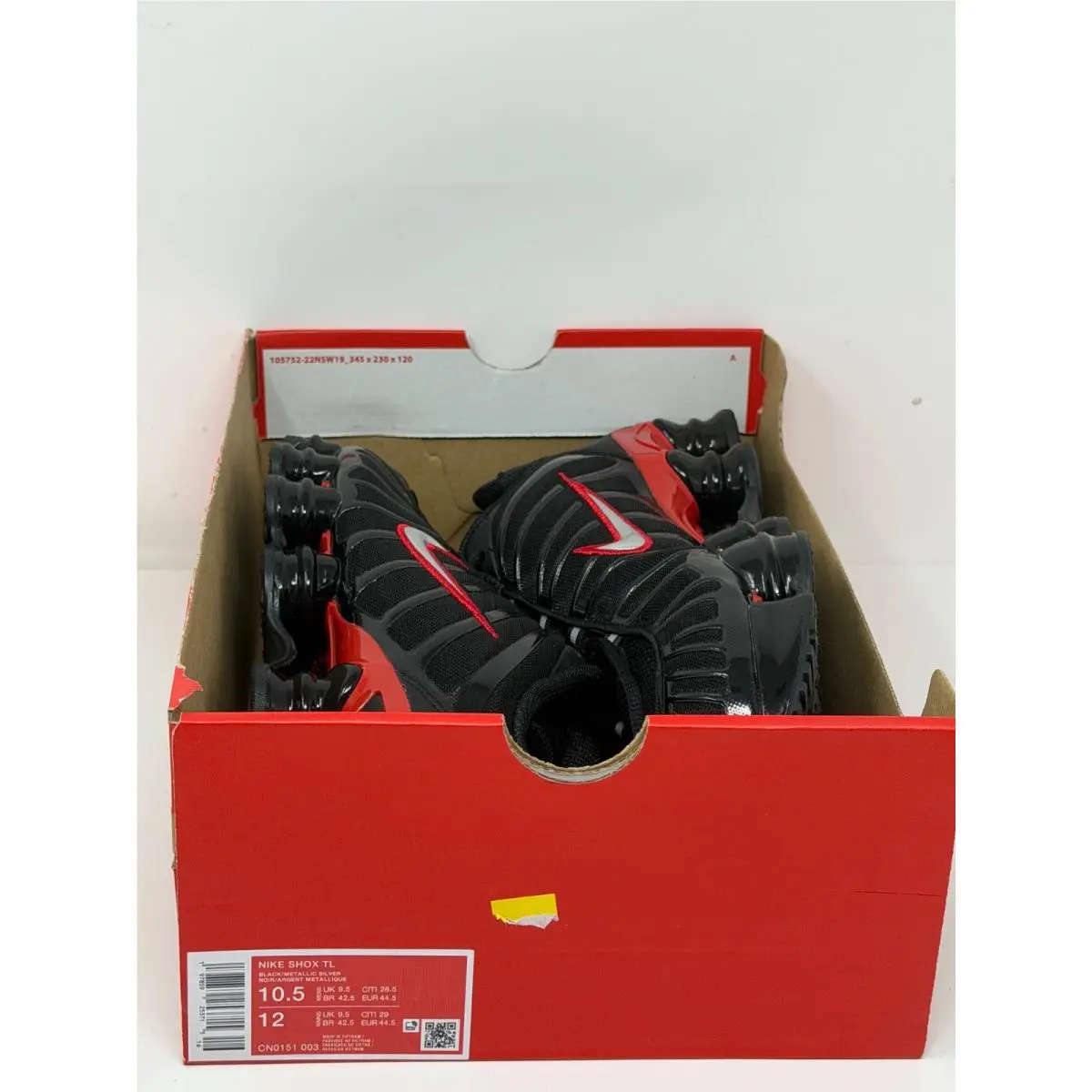 Nike shoes - Nike Shox TL - Shox - CN0151 003 - Black (UPC: 0197859253715) 4