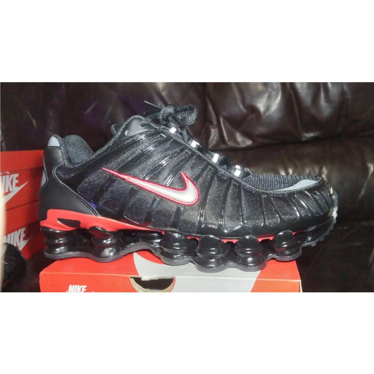 Nike shoes - Nike Shox TL - Shox - CN0151-003 - Red 0