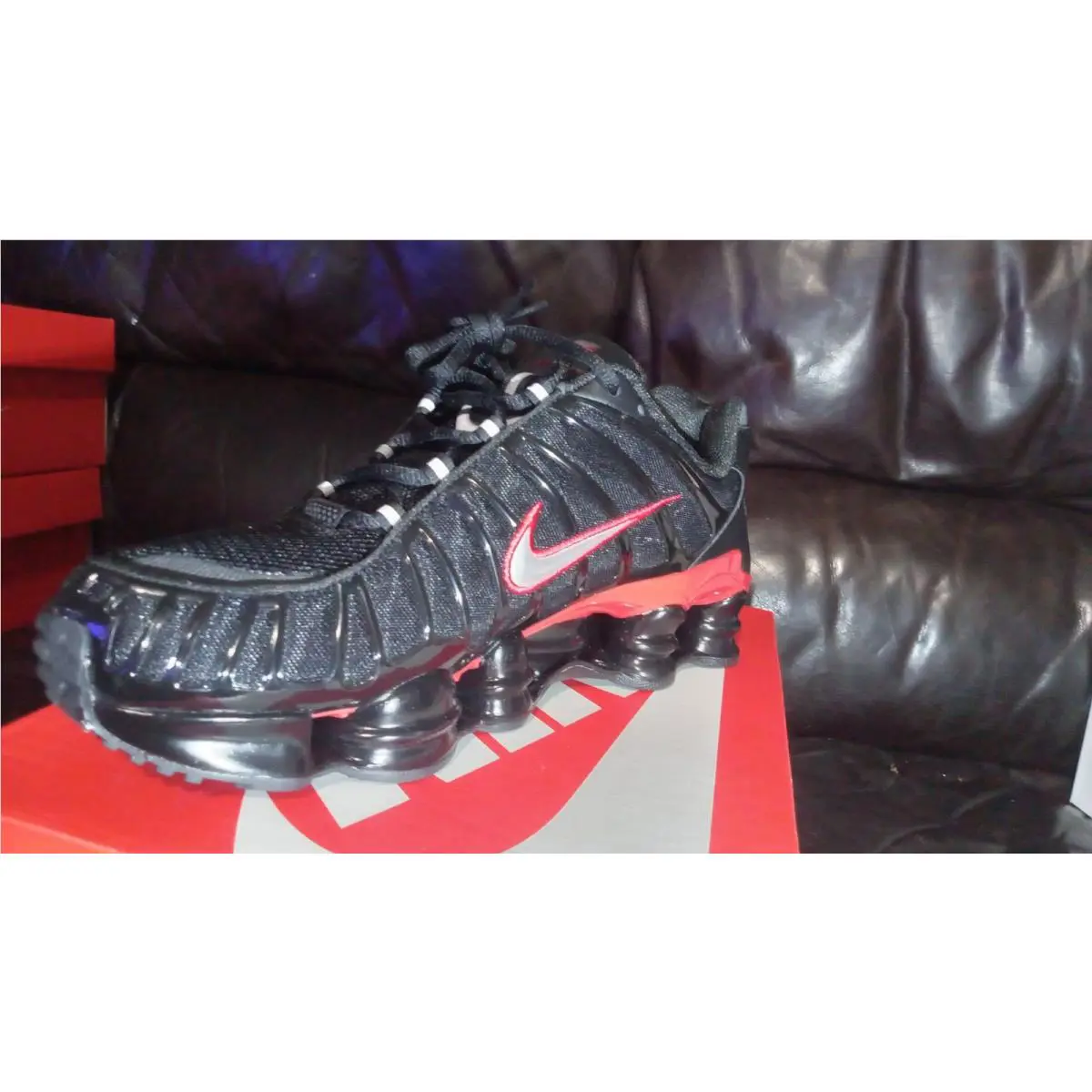 Nike shoes - Nike Shox TL - Shox - CN0151-003 - Red 1