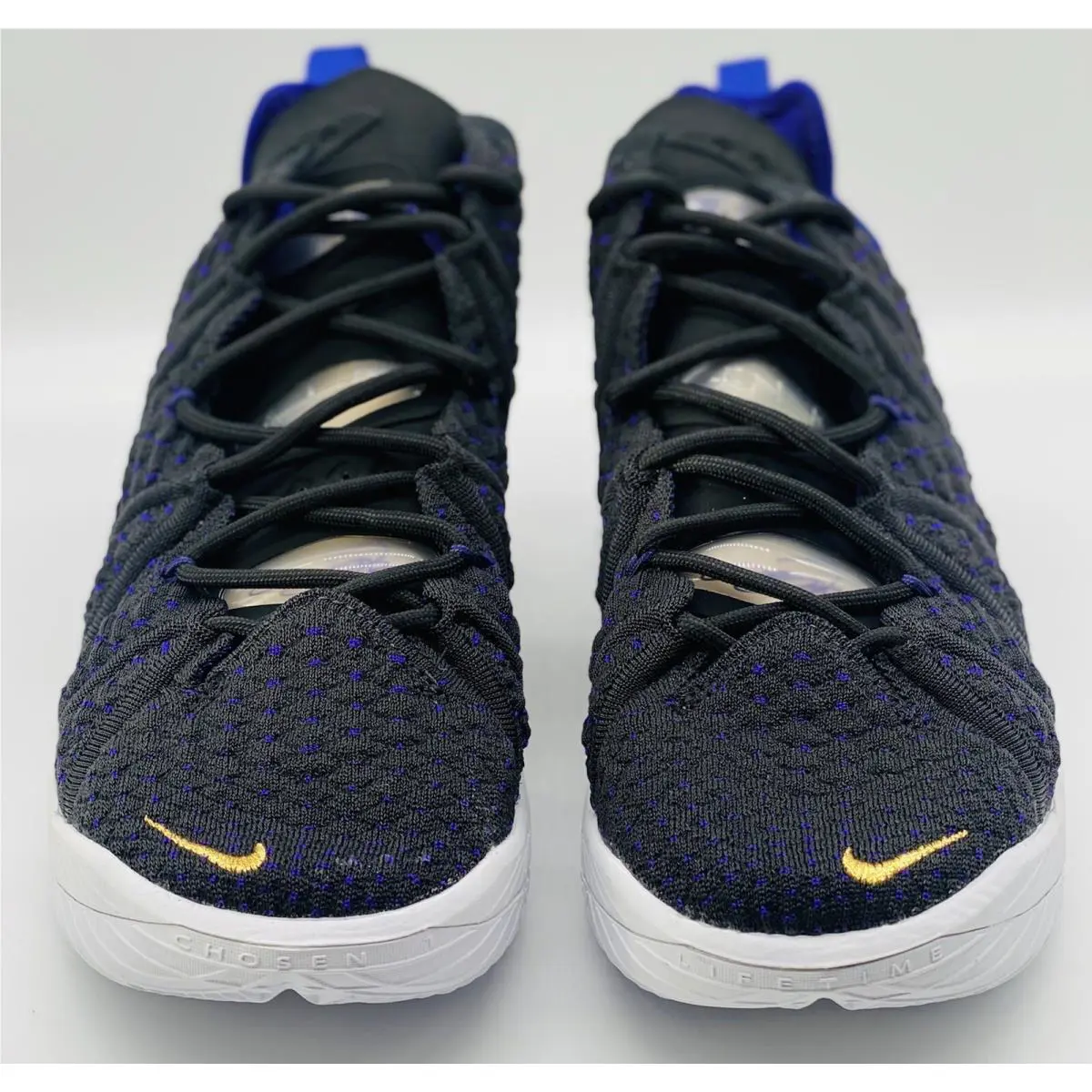 Nike shoes - Nike LeBron 18 Lakers - LeBron Lakers - CQ9283004 - Multicolor, Manufacturer: White, Metallic Gold, Court Purple, Black 0