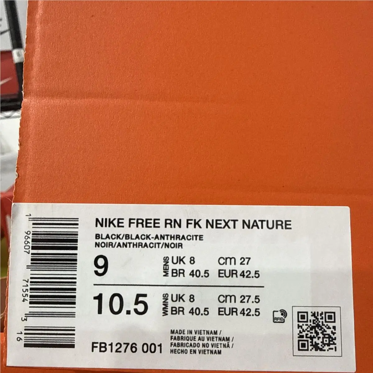 Nike shoes - Nike Free RN - Free - FB1276-001 - Black 3