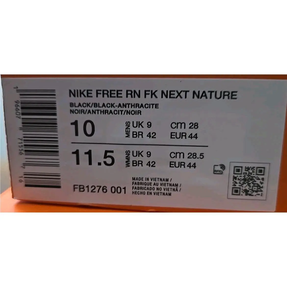 Nike shoes - Nike Free RN - Free - FB1276-001 - Black 4