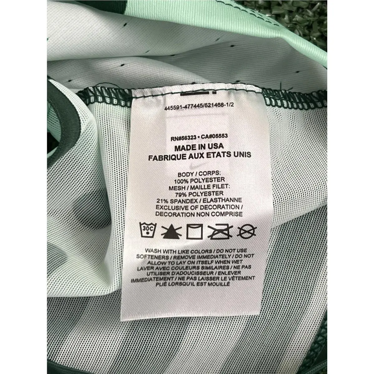 Nike clothing - Nike Dri-Fit - DR5052341 - Green 1