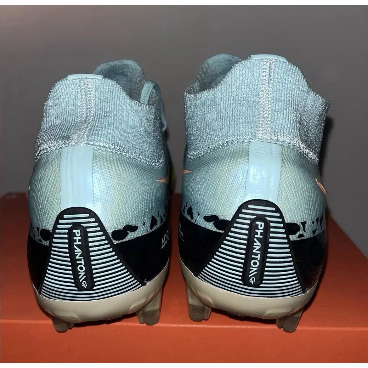 Nike shoes - Phantom GT2 DF Elite FG - CZ9889-408 - Glacier Ice / Yellow Strike / Sunset Glow / Black 2