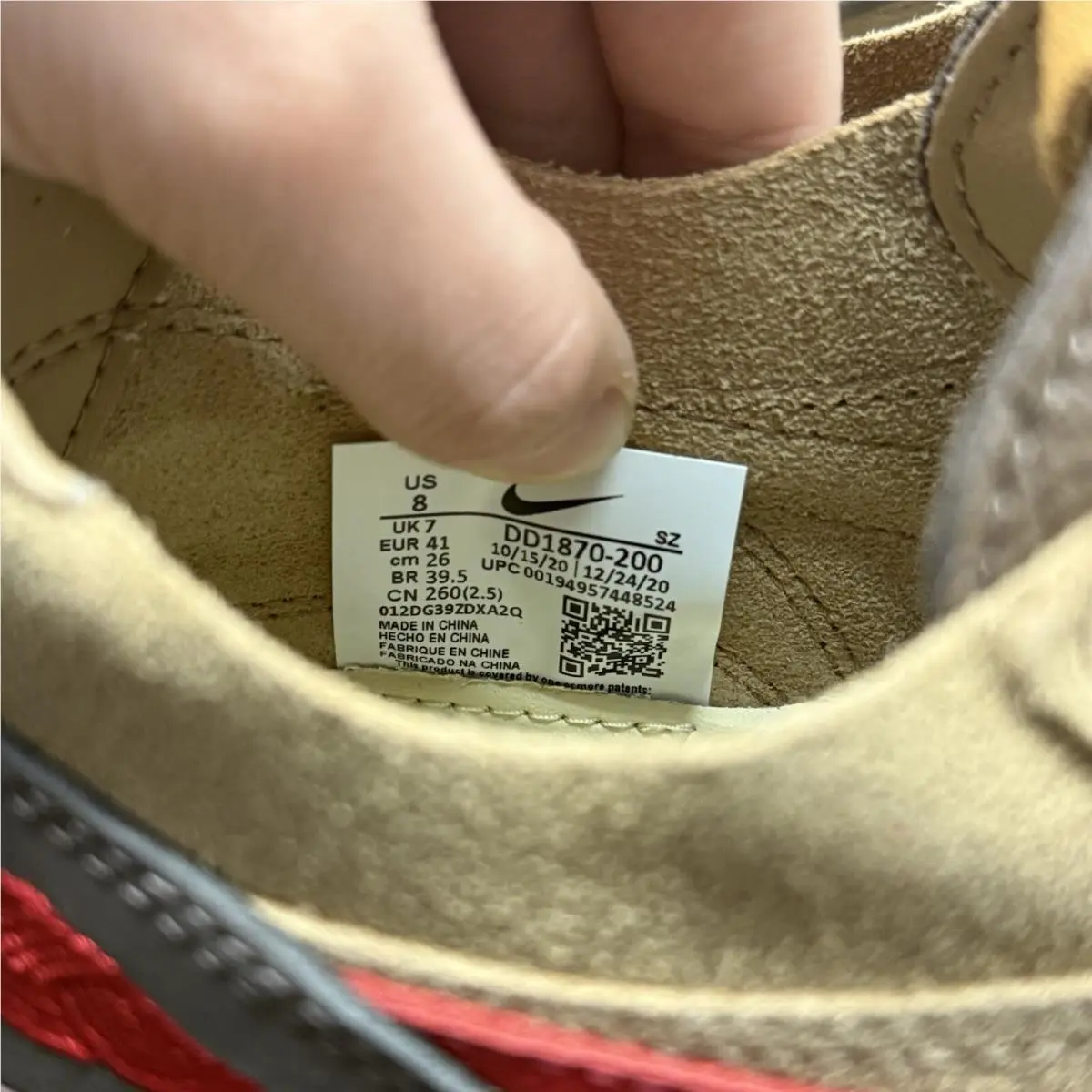 Nike shoes - Nike Air Max 1 - Air Max - DD1870-200 - Brown 8
