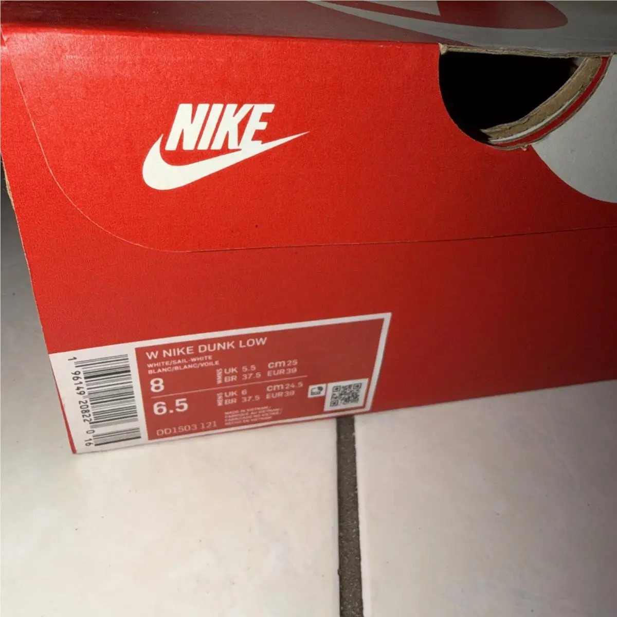 Nike shoes - Nike Dunk Low - Dunk Low - DD1503-121 - White (UPC: 196149208220) 4