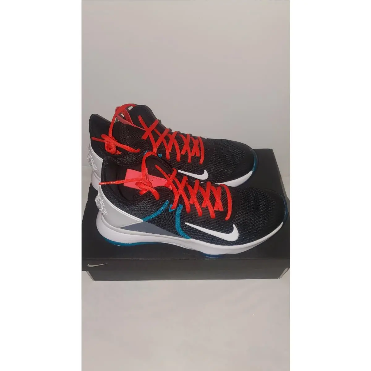 Nike shoes - Nike LeBron Witness - LeBron Witness - CD0188-005 - BLACK/WHITE-CHILE RED (UPC: 193154040425) 2