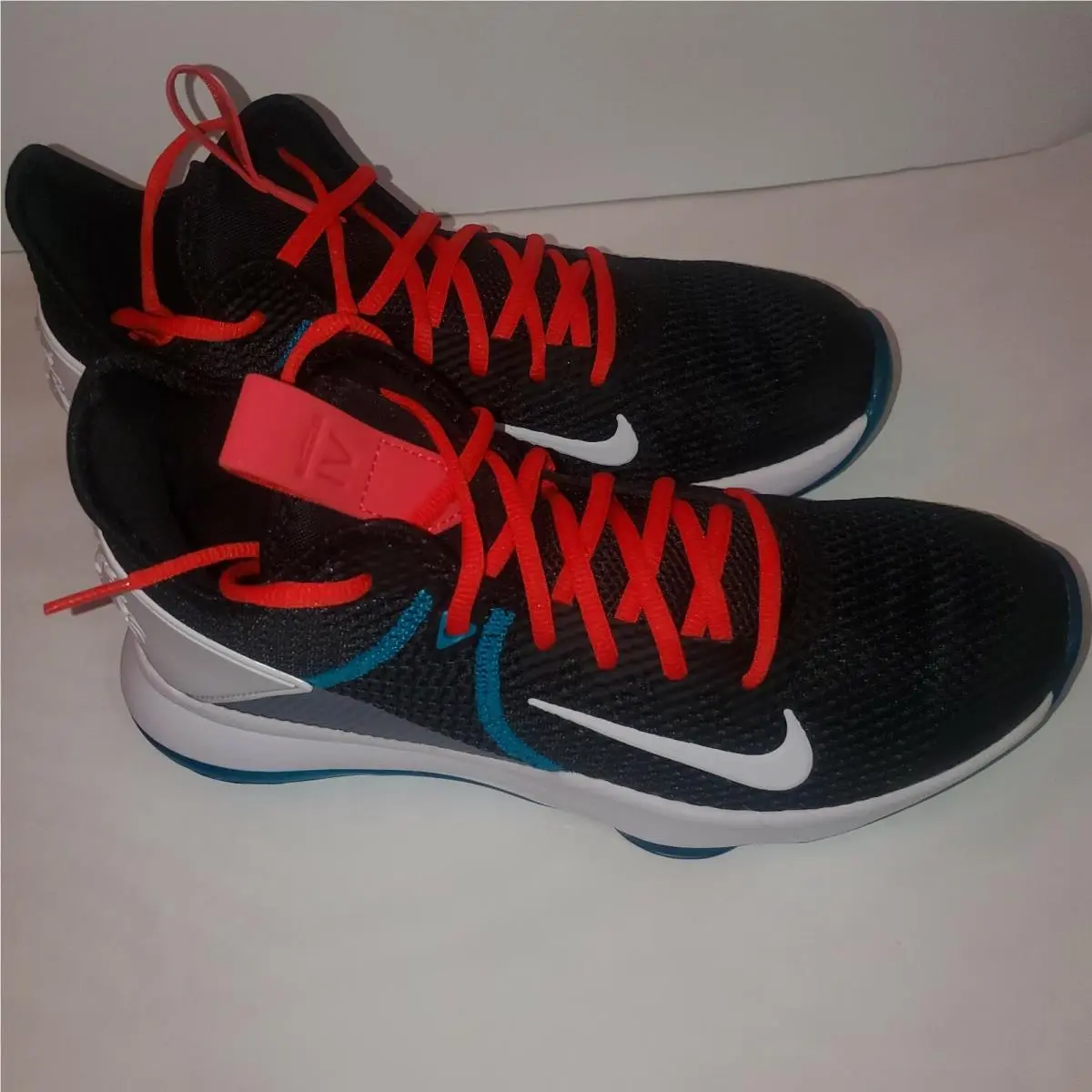 Nike shoes - Nike LeBron Witness - LeBron Witness - CD0188-005 - BLACK/WHITE-CHILE RED (UPC: 193154040425) 7