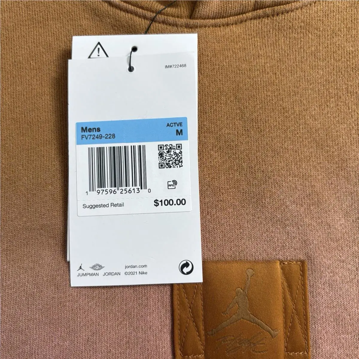 Nike clothing - FB7290-281 - FB7290-281 - Light British Tan (UPC: 196969035303) 4