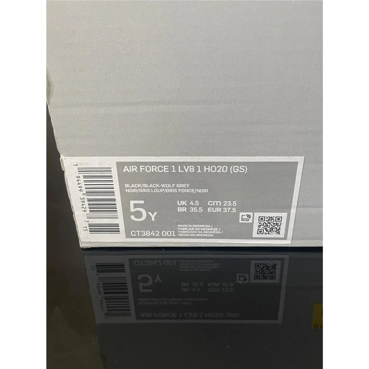 Nike shoes - Nike Air Force 1 - Air Force - Black (UPC: 0194499394297) 8
