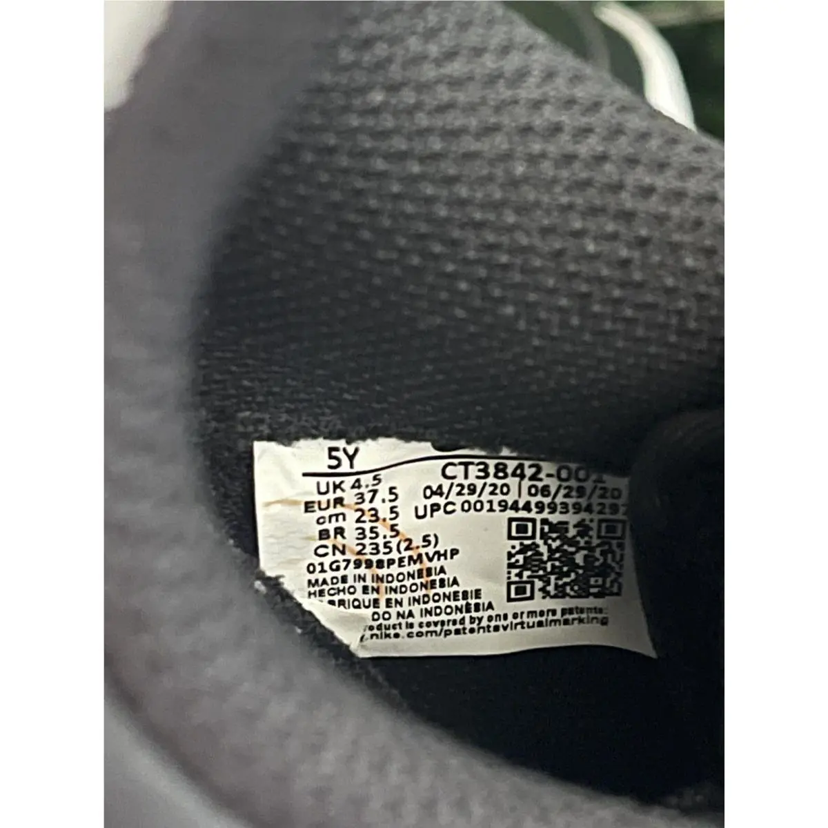 Nike shoes - Nike Air Force 1 - Air Force - Black (UPC: 0194499394297) 6