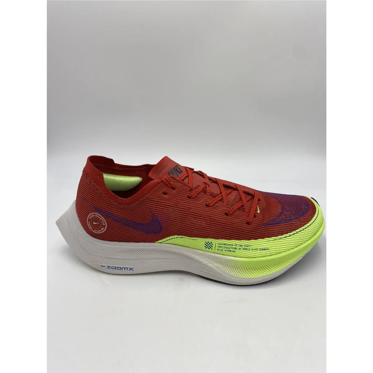 Nike shoes - Nike ZoomX Vaporfly Next - ZoomX Vaporfly Next - DX3371 600 - Red Clay/Game Royal (UPC: 196149767659) 0