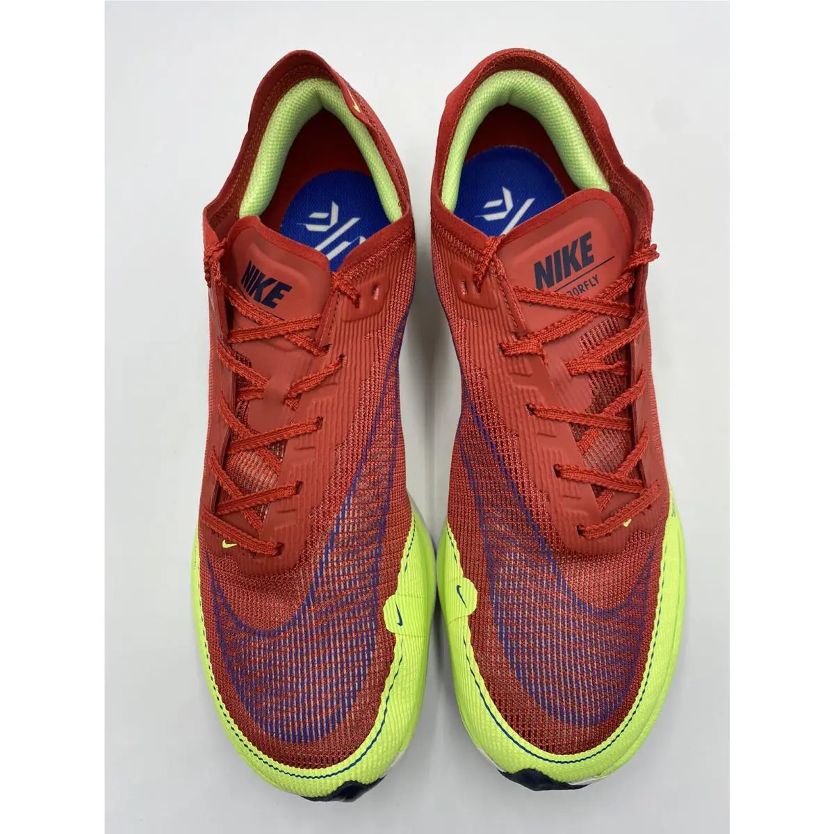 Nike shoes - Nike ZoomX Vaporfly Next - ZoomX Vaporfly Next - DX3371 600 - Red Clay/Game Royal (UPC: 196149767659) 4